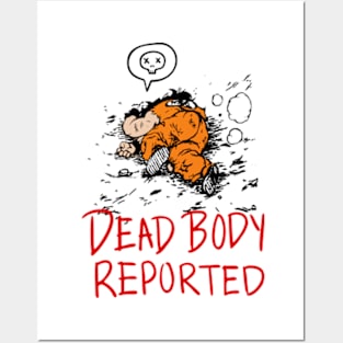 Yamcha Dead Body Reported Among Us Posters and Art